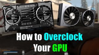 GPU Overclocking Guide  RTX 2060 Overclock Tutorial [upl. by Sandon740]