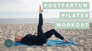 Postpartum Pilates Workout [upl. by Dallman]