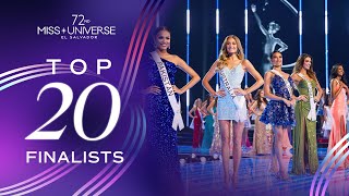 72nd MISS UNIVERSE  TOP 20 Delegates  Miss Universe [upl. by Cadmar]