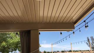 Patio misting system hooks [upl. by Belanger525]