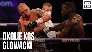 Lawrence Okolie DROPS Glowacki To Become World Champion [upl. by Elyr860]