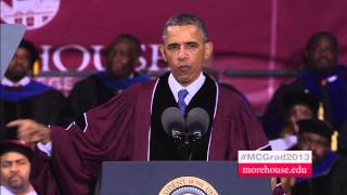 President Barack Obama Delivers Morehouse Commencement Address [upl. by Uni]