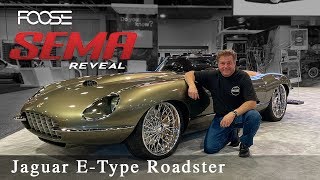 Foose Design Jaguar EType Roadster  The Reveal [upl. by Fawn767]