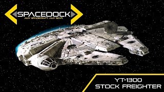 Star Wars YT1300 Light Freighter  Spacedock [upl. by Leahcimaj863]