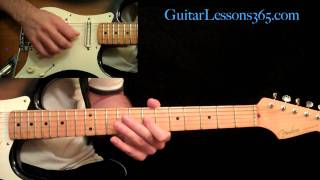 Thunderstruck Guitar Lesson Pt3  ACDC  Guitar Solo [upl. by Galanti665]