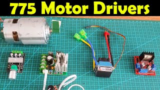 775 Motor Drivers Different ways to control 775 Motors 775 DC motor speed controller [upl. by Hollinger]