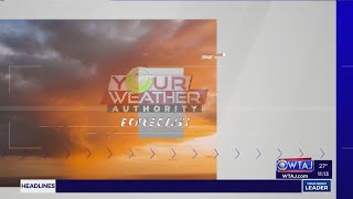 Tuesday night weathercast [upl. by Okwu22]