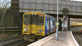 Half an Hour at 216  Birkenhead North Station 1022017  Class 507 508 terminus [upl. by Adnara]