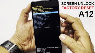 How to Hard Reset Samsung Galaxy A12  ANDROID 11 [upl. by Hanoy]