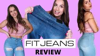 TRY ON HAUL FITJEANS  Most comfortable jeans My Honest Review [upl. by Nellir]