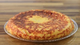 Spanish Omelette Recipe  Tortilla de Patatas [upl. by Faux]