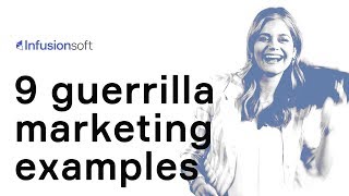 9 guerrilla marketing examples [upl. by Sucerdor]