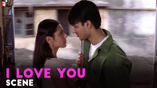 I Love You  Scene  Saathiya  Vivek Oberoi Rani Mukerji  Shaad Ali Bobby Bedi [upl. by Amitarp132]