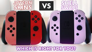 Joycon Skins vs Shell Swaps Which is right for you [upl. by Wakefield]