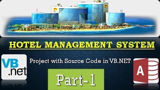 VBNET  Hotel Management System Project  MS Access DB  CODERBABA  part1 [upl. by Nerral765]