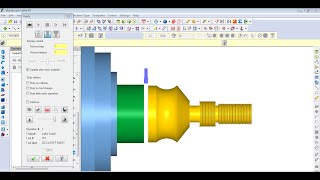 Mastercam Mecanizado básico torno CNC 2 [upl. by Heady954]