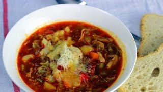 Włoska Zupa Minestrone [upl. by Aronal]