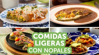 Comidas Ligeras con Nopales  Kiwilimón [upl. by Geithner515]