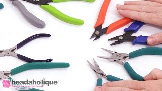 Overview of Pliers for Jewelry Making [upl. by Fabria544]