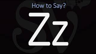 How to Pronounce Z Letter ZED or ZEE British Vs American Pronunciation [upl. by Sundin]