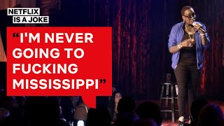 Why Gina Yashere Prefers American Racism  Netflix Is A Joke [upl. by Arutnev91]