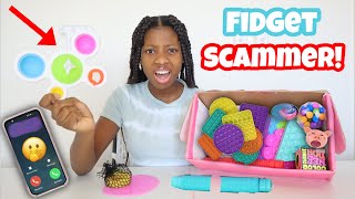 Worst Fidget Package Ever I Got Scammed I Called The Scammer [upl. by Ycrad]