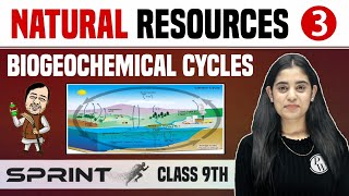 Natural Resources 03  Biogeochemical Cycles  Class 9  NCERT  Sprint [upl. by Llenad]