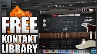 FREE KONTAKT LIBRARY  Shreddage 3 Stratus Free [upl. by Leatrice]