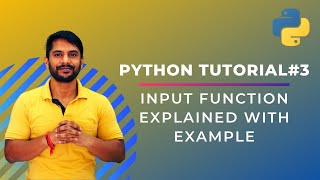 Python Input Function  In Hindi [upl. by Lyns]