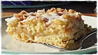 Saftiger APFELKUCHEN mit STREUSEL  Blechkuchen [upl. by Sivek]