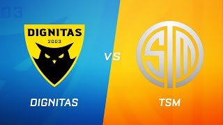 Dignitas vs TSM  RLCS Season 9  Week 1 [upl. by Martinson]