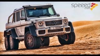 Mercedes G63 AMG 6X6 تجربة مرسيدس جي63 ايه ام جي [upl. by Winnie]