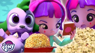 Equestria Girls Minis  Twilight Sparkles Popcorn Flood  MLPEG Digital Short [upl. by Dyoll]