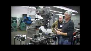 Bridgeport Type Milling Machines Demonstration of features [upl. by Aryk]