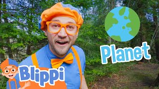 Learning About The Planet With Blippi  Educational Videos For Kids [upl. by Naret]