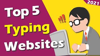 Top 5 Best Typing Websites 2025  Learn Typing Quick and Easy [upl. by Rector]