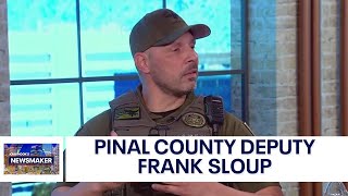 Pinal County Sheriff Deputy Frank Sloup  Newsmaker [upl. by Oiramat986]