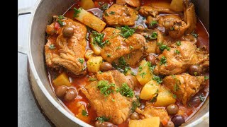 Pollo Guisado Puerto Rican Chicken Stew [upl. by Negrom]