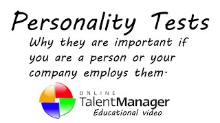 Why use Personality Tests in the Workplace [upl. by Callery]