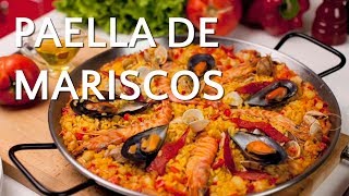 🥘 Paella de Mariscos Fácil y Deliciosa ¡Descubre el Secreto 🦐🦑 Receta Auténtica [upl. by Eninej]