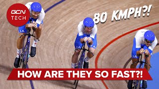 How Do Track Cyclists Go So Fast  Track Bikes Explained [upl. by Solrac]