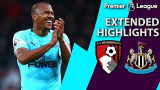 Bournemouth v Newcastle  PREMIER LEAGUE EXTENDED HIGHLIGHTS  31619  NBC Sports [upl. by Angus]