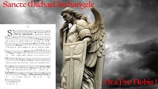 Sancte Michael Archangele The St Michael Prayer Saint Michael The Archangel [upl. by Anawqahs445]