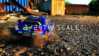 Carisma GT24 Subaru WRC 4WD 124 Micro Rally Ready to Run [upl. by Alikat]