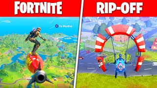 Top 10 Fortnite RIPOFFS Best  Worst [upl. by Beetner]