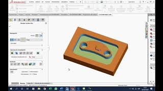 SOLIDWORKS CAM FRESA CNC [upl. by Ailedua]