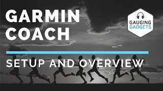 Garmin Coach Setup Demo and Overview  Forerunner Fenix Vivoactive [upl. by Killy]