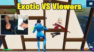 Exotic VS INSANE Viewers 1v1 Buildfights [upl. by Joane645]