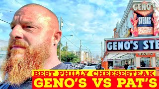 GENOS vs PATS Best Philly Cheesesteak [upl. by Rashida]