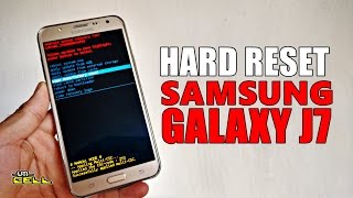 Hard Reset no Samsung Galaxy J7 SMJ700 UTICell [upl. by Catima]